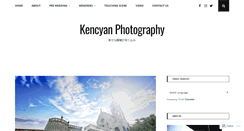 Desktop Screenshot of kencyanphotography.com